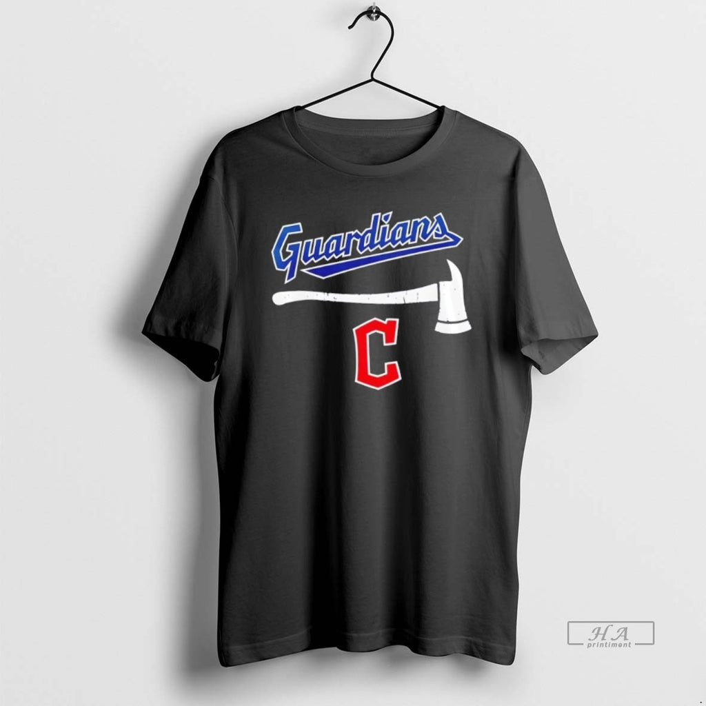 Official Trendy Cleveland Guardians Firefighter Application 2 Sided