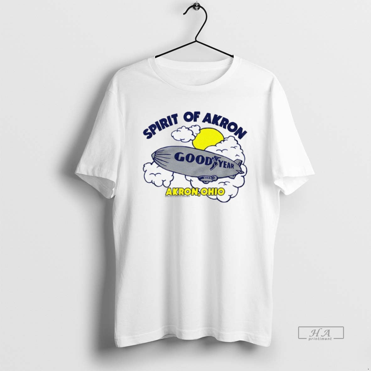 Official Trendy Goodyear Spirit Of Akron Ohio Blimp Unisex , , , Long Sleeve Tee
