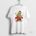 Official Trendy Grinch Santa Hat Six Seven Meme Christmas 2025 Unisex , , , Long Sleeve Tee
