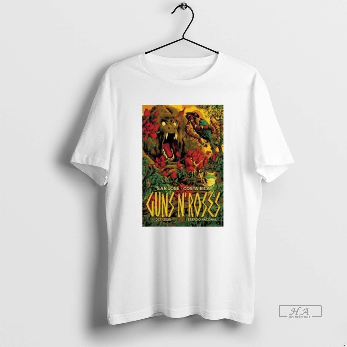 Official Trendy Guns N Roses San Jose Costa Rica 10 1