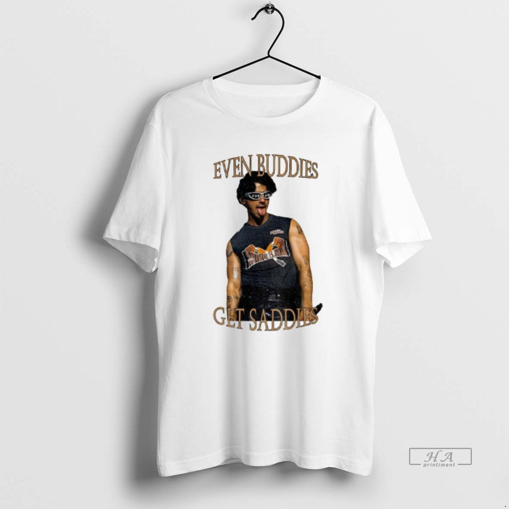 Official Trendy Jonas Brothers Even Buddies Get Saddies Graphic Jonas Fan