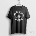 Official Trendy Juggling Skeleton Halloween Unisex , , , Long Sleeve Tee