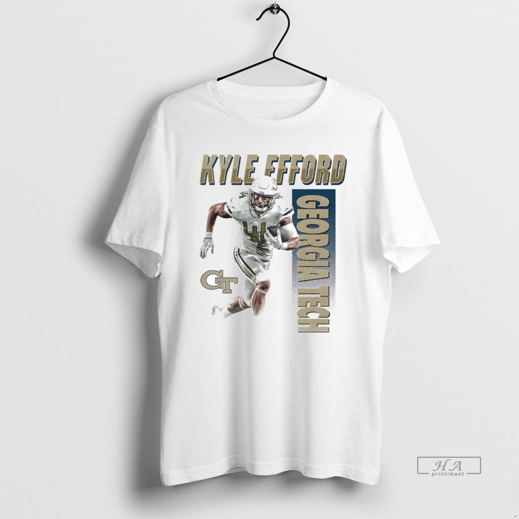 Official Trendy Kyle Efford Running Graphic Georgia Tech