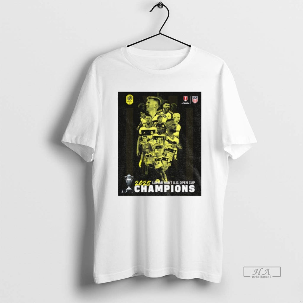 Official Trendy Nashville Sc Football Club 2025 Us Open Cup Champions