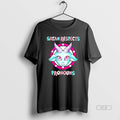Official Trendy Satan Respects Pronouns Goat Unisex , , , Long Sleeve Tee