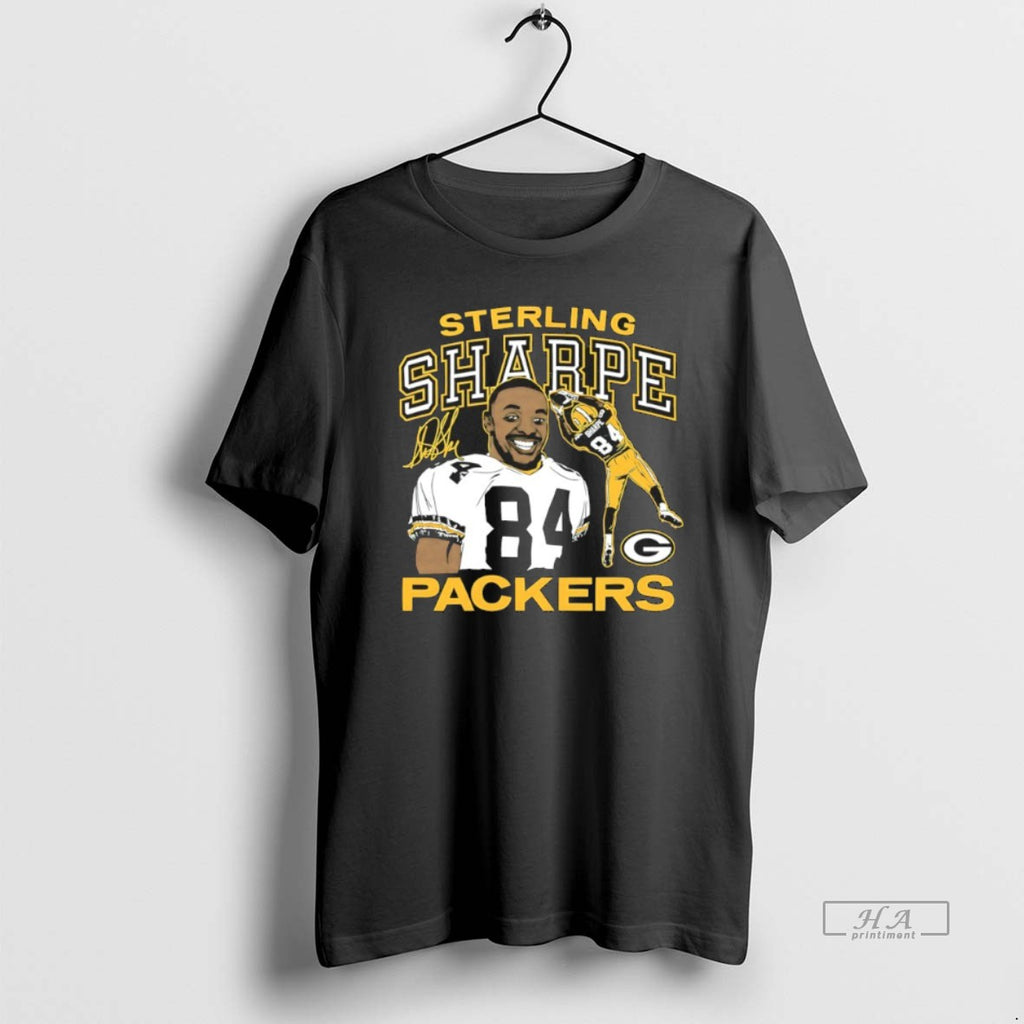 Official Trendy Sterling Sharpe Green Bay Packers Player Signature