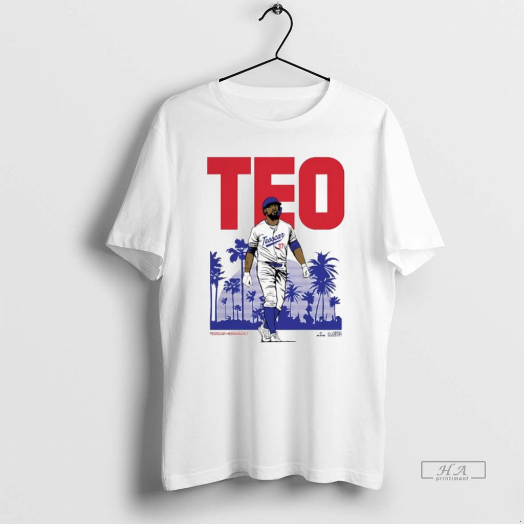 Official Trendy Teoscar Hernandez Associated Los Angeles And Southern California Graphic
