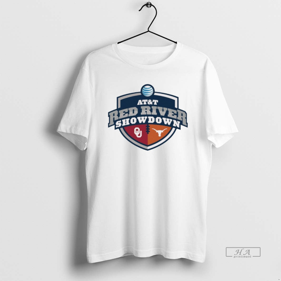 Official Trendy Texas Longhorns Vs Oklahoma Sooners Att Red River Showdown Logo 2025 Unisex , , , Long Sleeve Tee