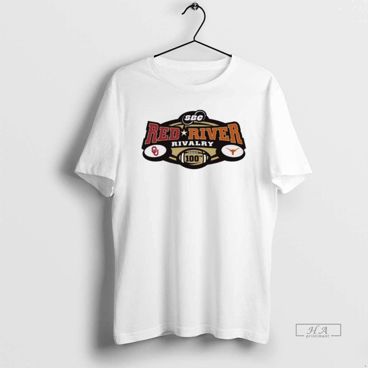Official Trendy Texas Longhorns Vs Oklahoma Sooners Sbc Red River Rivalry Logo 2025 Unisex , , , Long Sleeve Tee