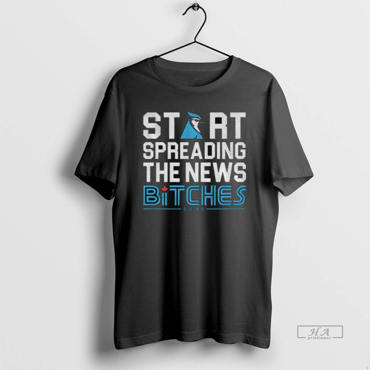 Official Trendy Toronto Blue Jays Baseball 2025 Start Spreading The News Bitches Funny Unisex , , , Long Sleeve Tee