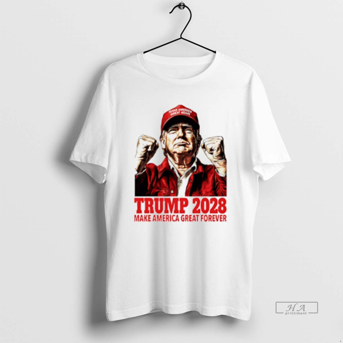Official Trendy Trump 2028 Make America Great Forever Unisex , , , Long Sleeve Tee