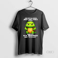 Official Trendy Turtle Middle Finger One Day Im Gonna Just Say Fuck It All And Unisex , , , Long Sleeve Tee