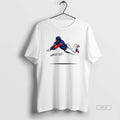 Official Trendy Vladimir Guerrero Jr Super Vlad Flying Slide Superman Toronto Blue Jays Signature Tee