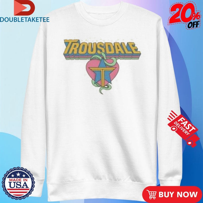 Official Trousdale Icon Heart Shirts Unisex , , , Long Sleeve Tee