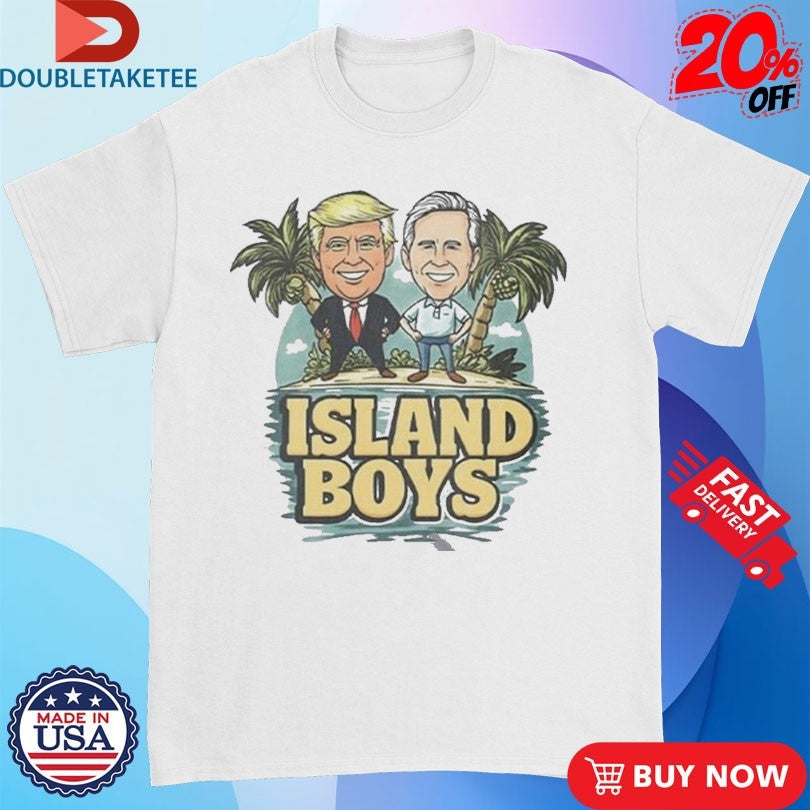 Official Trump And Jeffrey Epstein Island Boys Caricature Shirts Unisex , , , Long Sleeve Tee