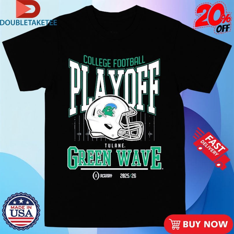 Official Tulane Green Wave 2025-26 College Football Playoff Bound Shirts Unisex , , , Long Sleeve Tee