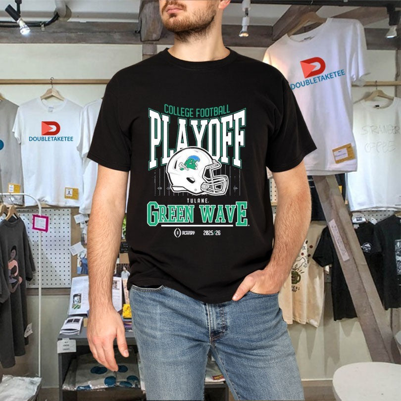 Official Tulane Green Wave 2025-26 College Football Playoff Bound Shirts Unisex , , , Long Sleeve Tee