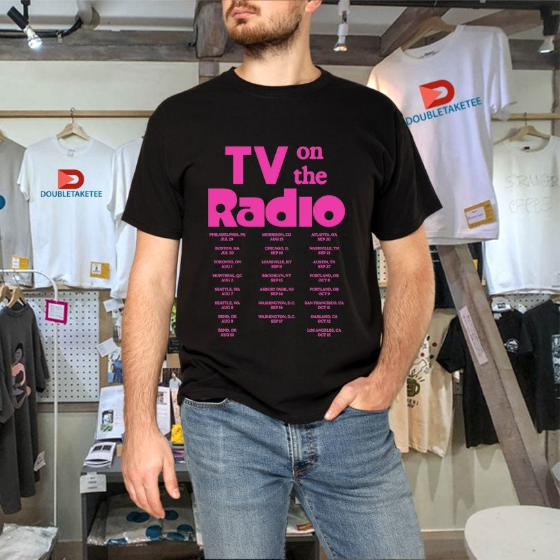Official Tv On The Radio 2025 Tour Shirts Unisex , , , Long Sleeve Tee