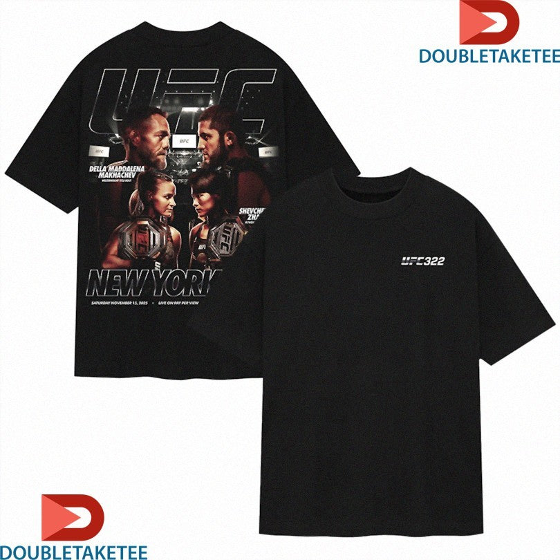 Official UFC 322 New York City Matchup Shirts Unisex , , , Long Sleeve Tee