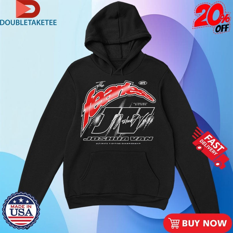 Official UFC Joshua Van The Fearless Signature Flyweight Division Ultimate Fighting Shirts