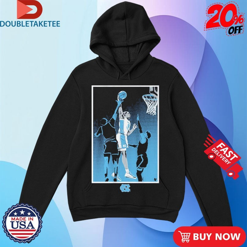 Official UNC Tar Heels North Carolina Tar Heels Caleb Wilson Poster Shirts Unisex , , , Long Sleeve Tee