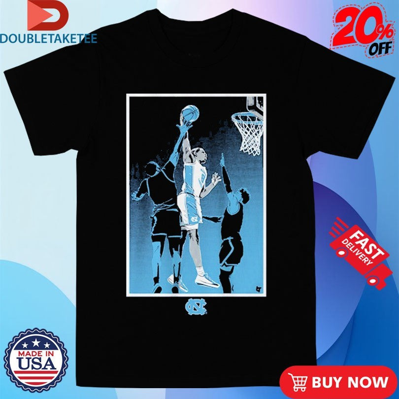 Official UNC Tar Heels North Carolina Tar Heels Caleb Wilson Poster Shirts Unisex , , , Long Sleeve Tee