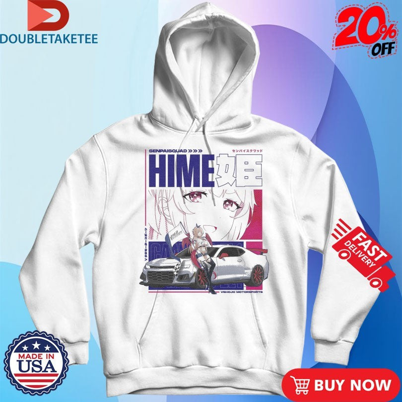 Official VShojo x Senpai Squad Hajime Hime Anime Waifu Anime Waifu Shirts Unisex , , , Long Sleeve Tee