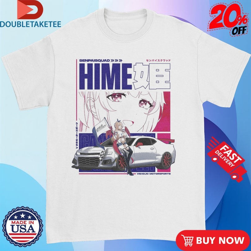 Official VShojo x Senpai Squad Hajime Hime Anime Waifu Anime Waifu Shirts Unisex , , , Long Sleeve Tee