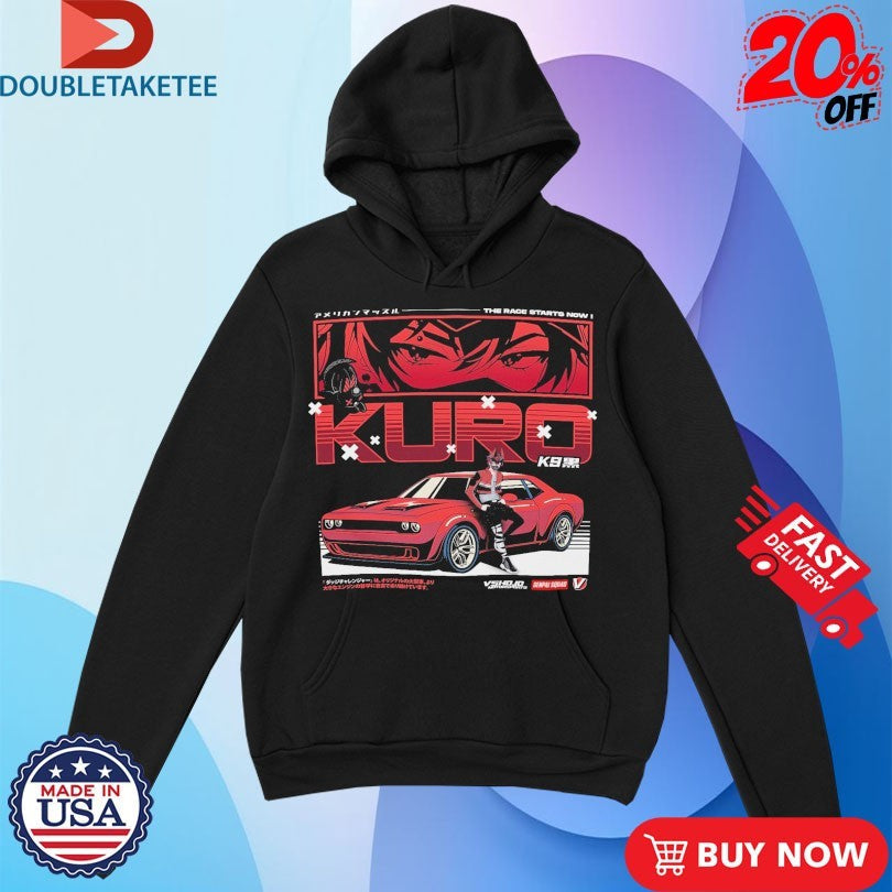 Official VShojo x Senpai Squad Kuro The Race Starts Now K9 Anime Waifu Shirts Unisex , , , Long Sleeve Tee
