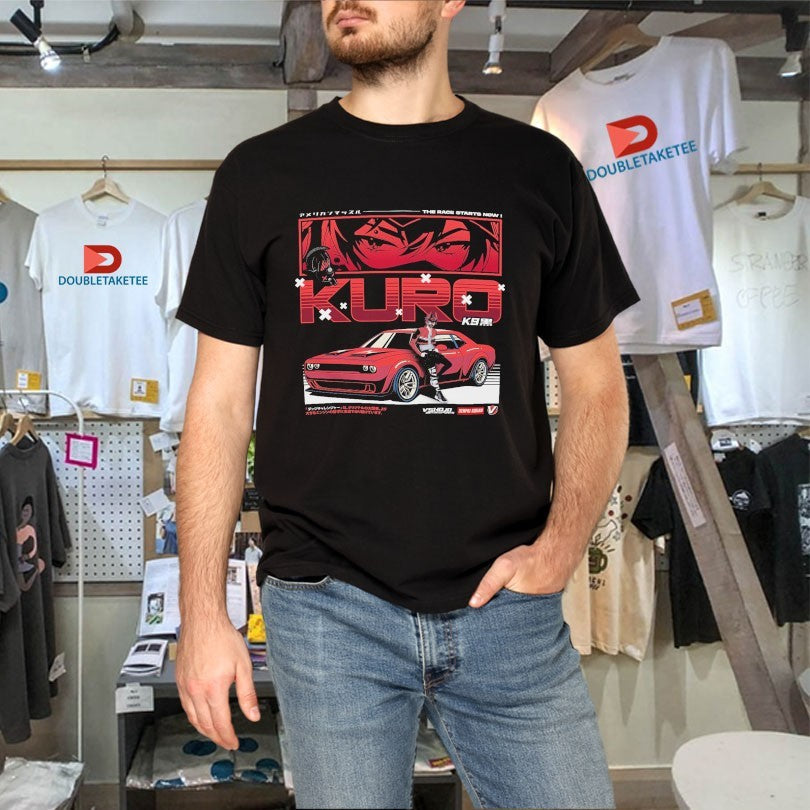 Official VShojo x Senpai Squad Kuro The Race Starts Now K9 Anime Waifu Shirts Unisex , , , Long Sleeve Tee