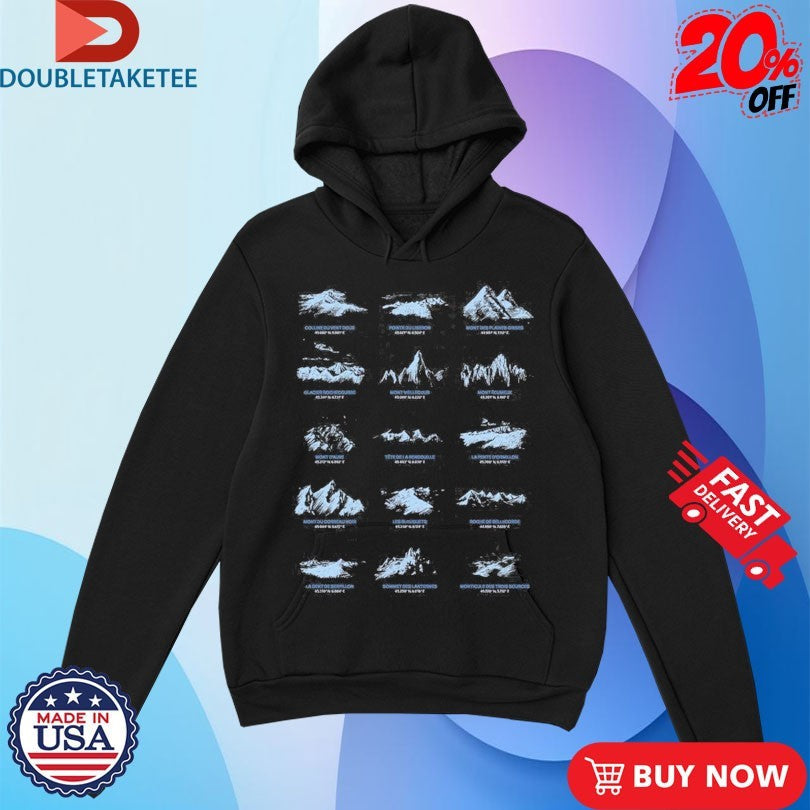 Official Vice 84 Les Montagnes s Unisex , , , Long Sleeve Tee