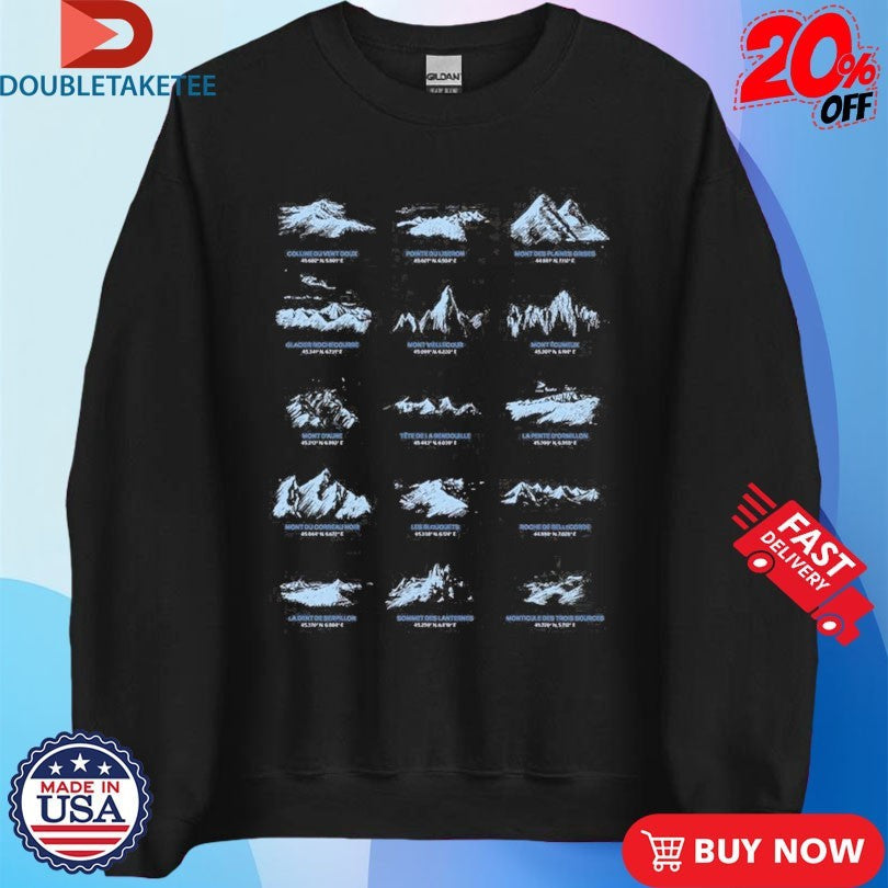 Official Vice 84 Les Montagnes s Unisex , , , Long Sleeve Tee
