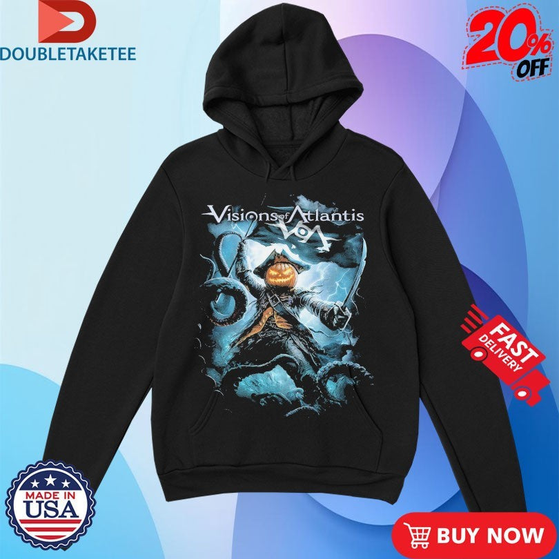 Official Visions Of Atlantis Halloween Ahoy, Matey Pirates Shirts Unisex , , , Long Sleeve Tee