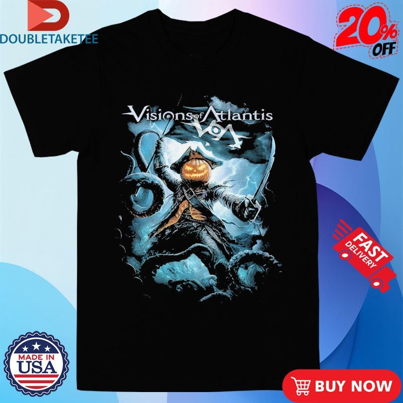 Official Visions Of Atlantis Halloween Ahoy, Matey Pirates Shirts Unisex , , , Long Sleeve Tee