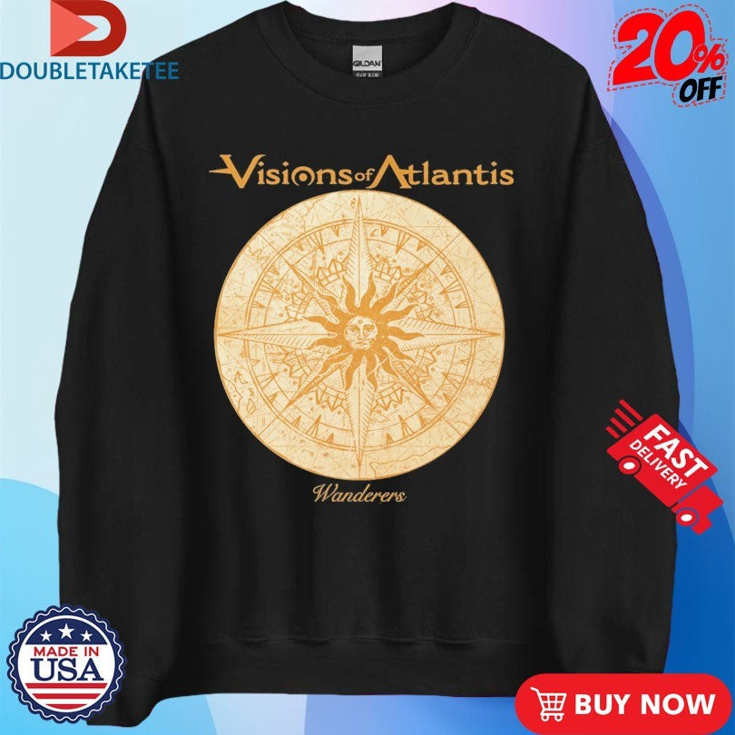 Official Visions Of Atlantis We Are The Wanderers Shirts Unisex , , , Long Sleeve Tee