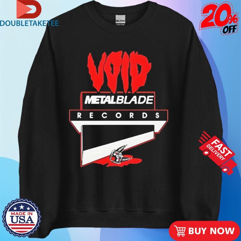 Official Void Metal Blade Logo Shirts Unisex , , , Long Sleeve Tee