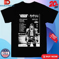 Official Voivod 2026 UK And European Tour Shirts Unisex , , , Long Sleeve Tee