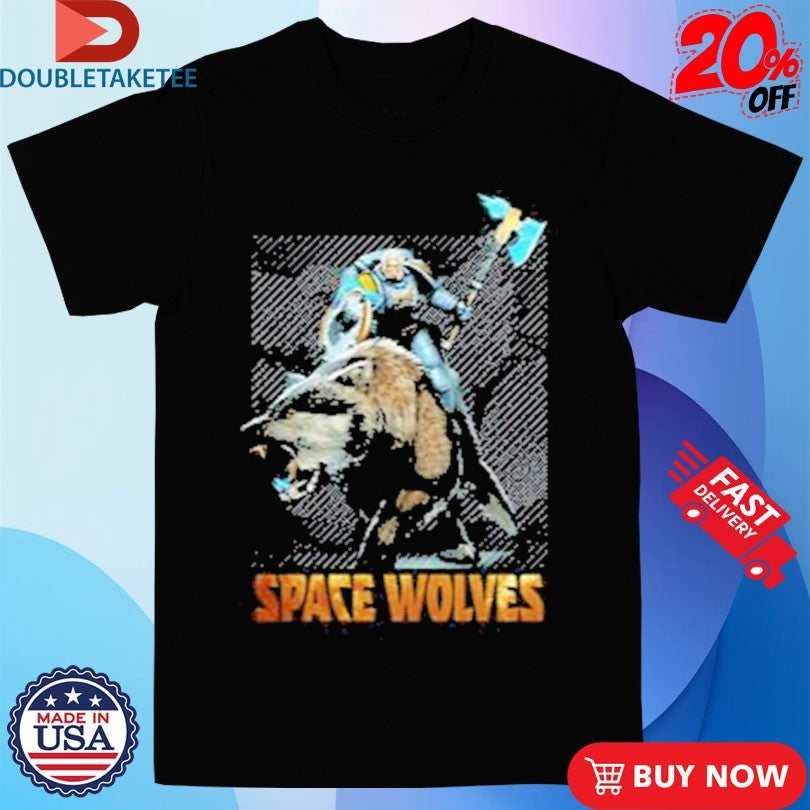 Official Warhammer Space Wolves Axe Shirts Unisex , , , Long Sleeve Tee