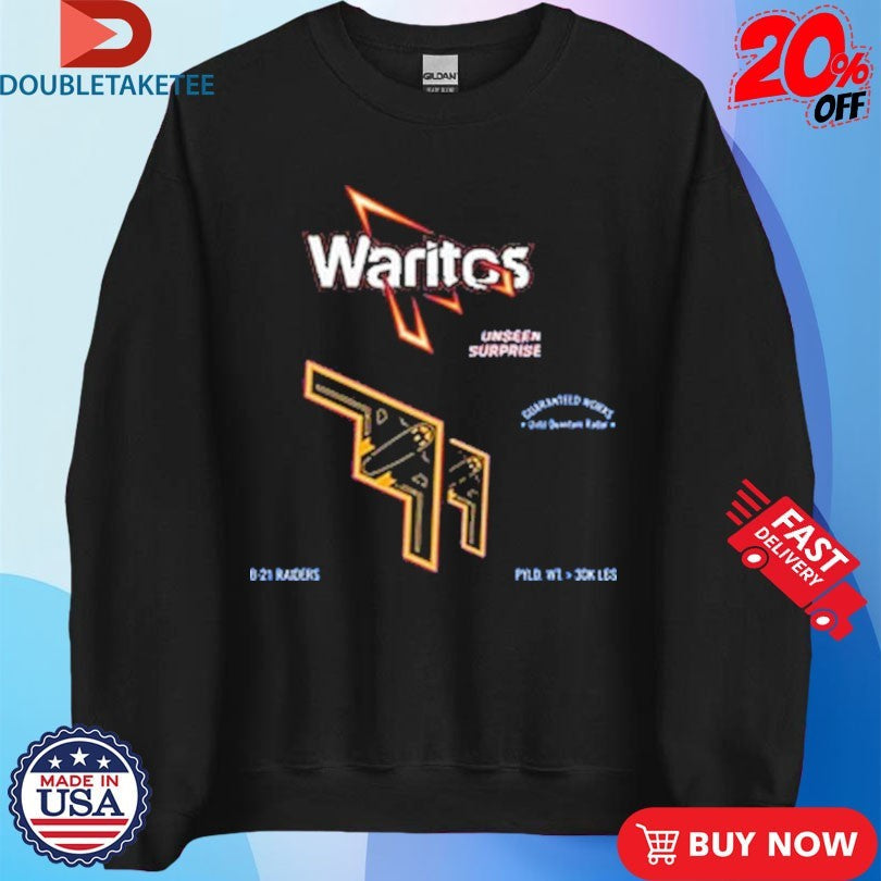 Official Waritos Flying Dorito B-21 Raider Shirts Unisex , , , Long Sleeve Tee