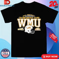 Official Western Michigan Broncos 2025 MAC Football Championship Bound Helmet Shirts Unisex , , , Long Sleeve Tee