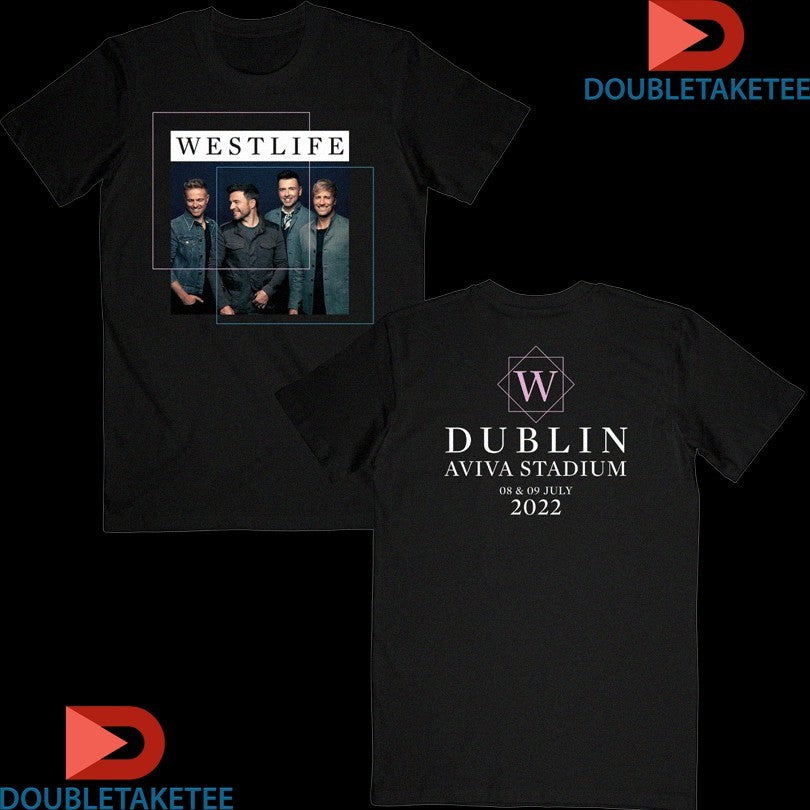 Official Westlife The Wild Dreams Tour 2025 Dublin Event Shirts Unisex , , , Long Sleeve Tee