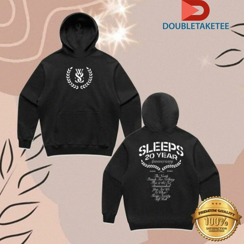Official While She Sleeps 20 Years Anniversary Shirts Unisex , , , Long Sleeve Tee