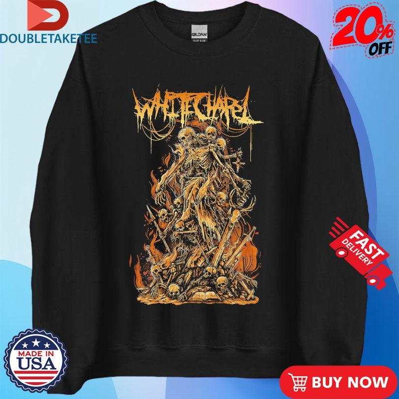 Official Whitechapel Burn Forever Shirts Unisex , , , Long Sleeve Tee