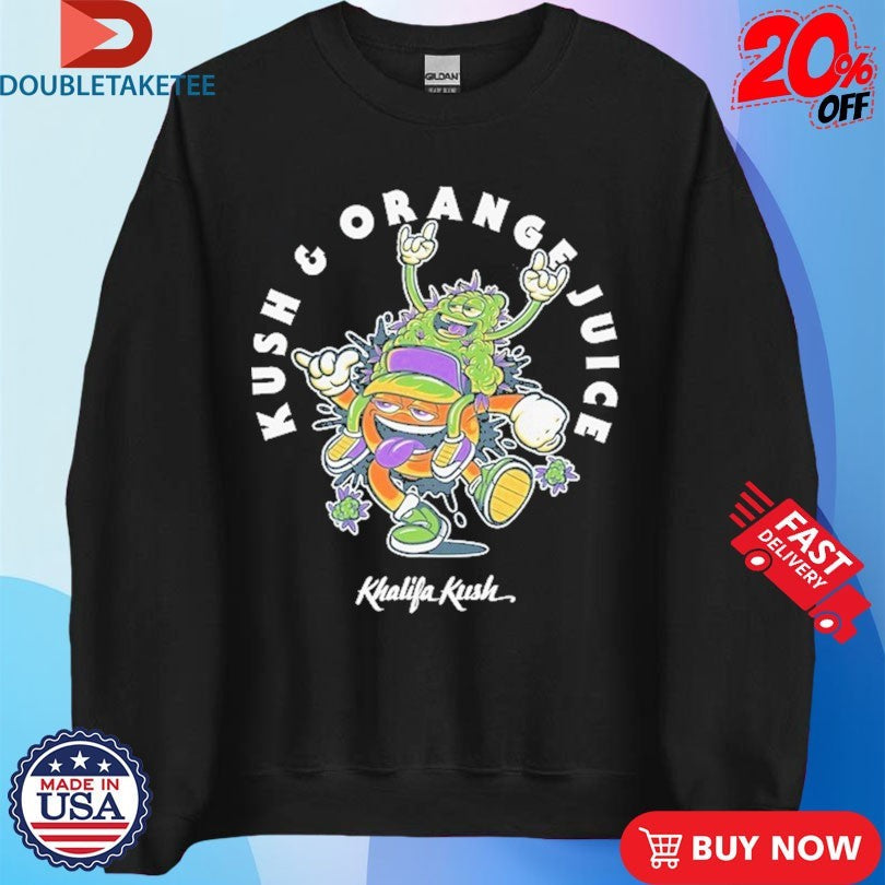 Official Wiz Khalifa Kush And Orange Juice Shirts Unisex , , , Long Sleeve Tee