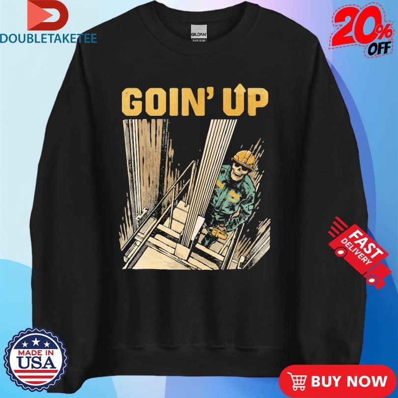 Official Workman USA Goin’ Up s Unisex , , , Long Sleeve Tee