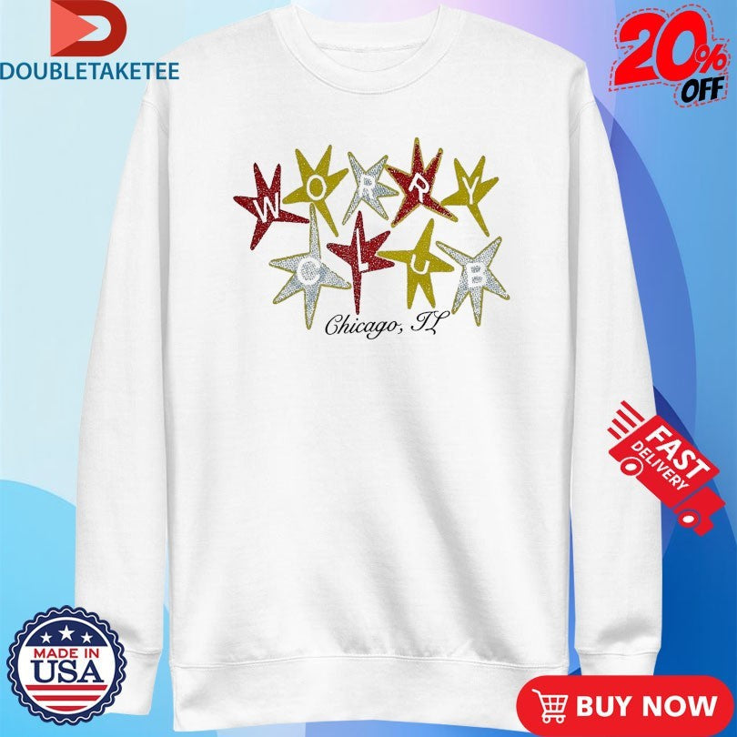 Official Worry Club Chicago IL Shirts Unisex , , , Long Sleeve Tee
