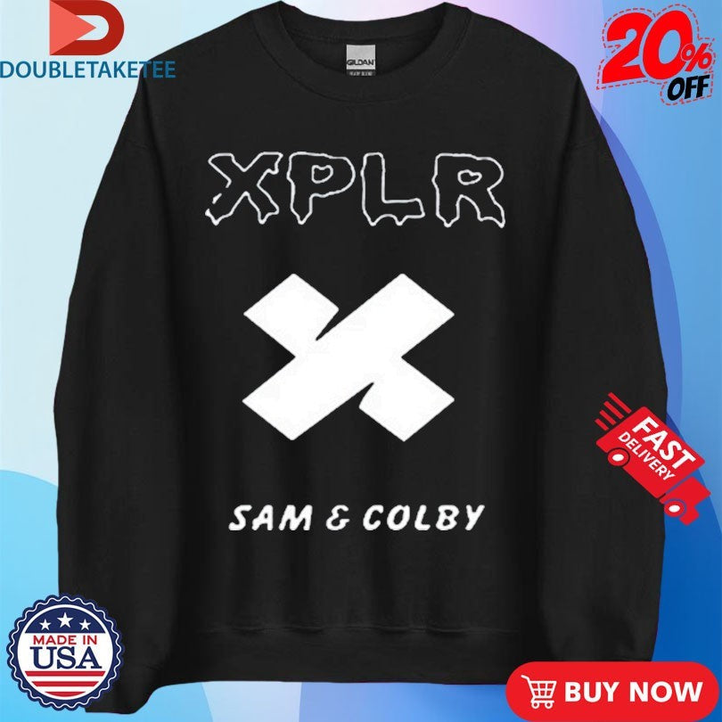 Official XPLR Sam And Colby Heartbreak Logo Shirts Unisex , , , Long Sleeve Tee