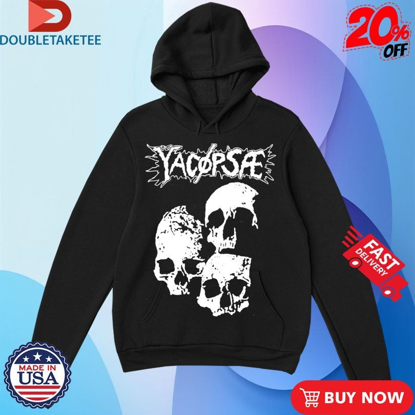 Official Yacopsae Skulls Shirts Unisex , , , Long Sleeve Tee