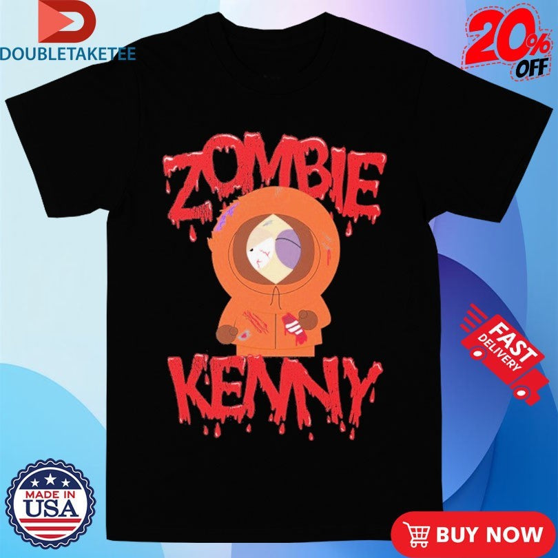 Official Zombie Kenny South Park Bloody Shirts Unisex , , , Long Sleeve Tee
