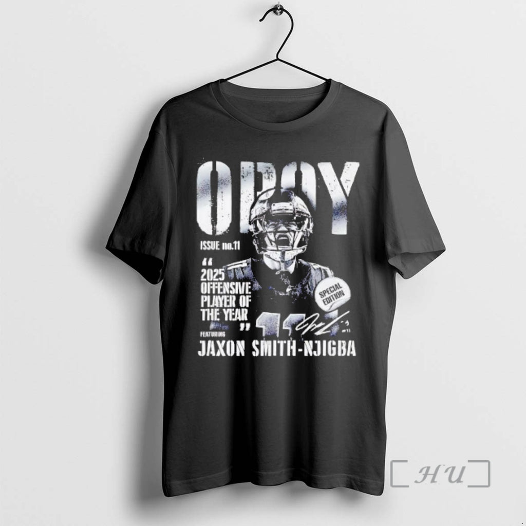 Officials 0vfz6vnd Jaxon Smith Njigba 2025 Offensive Player Of The Year Oroy Premium T Shirts
